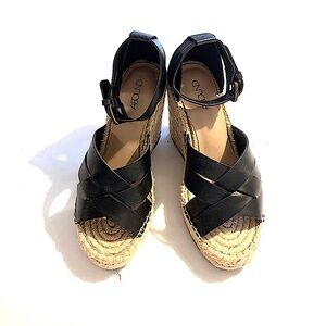 Abound - Espadrille Wedge Shoe with Ankle Straps!